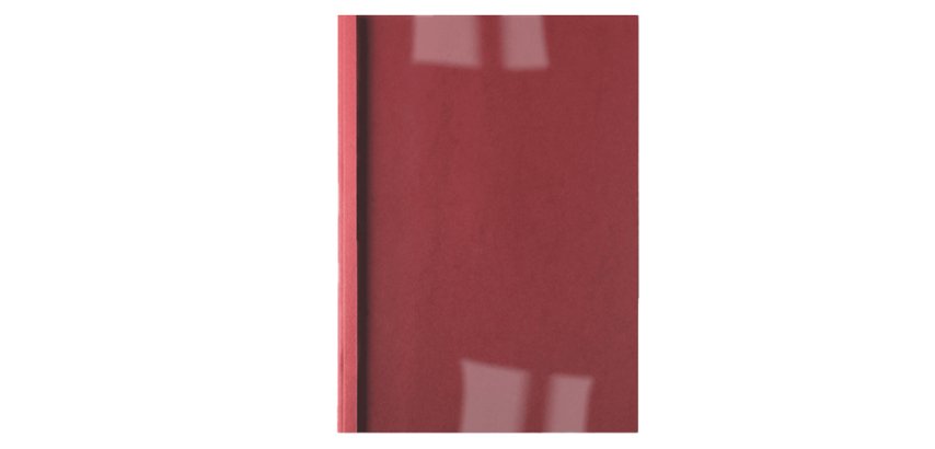 Cartelline termiche Business Line - 1,5 mm - leather rosso - GBC - scatola 100 pezzi