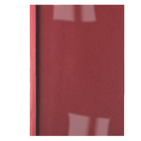 Cartelline termiche Business Line - 1,5 mm - leather rosso -  GBC - scatola 100 pezzi