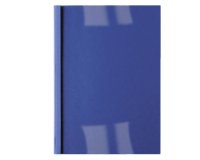 Cartelline termiche Business Line - 3 mm - leather blu - GBC - scatola 100 pezzi