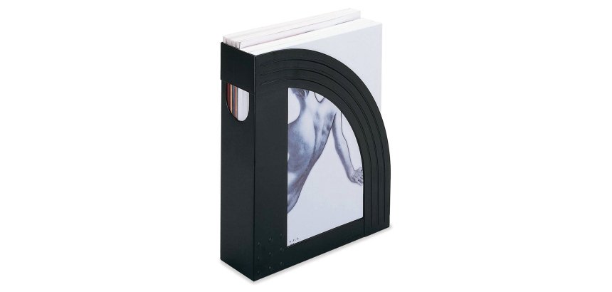 Portariviste E803 - 24,5 x 30 cm - dorso 7,5 cm - nero - Fellowes