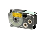 Nastro - 18 mm x 8 mt - nero/giallo - Casio