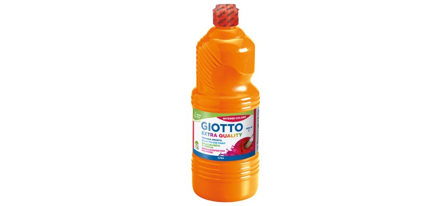 Tempera pronta - 1000ml - arancione - Giotto