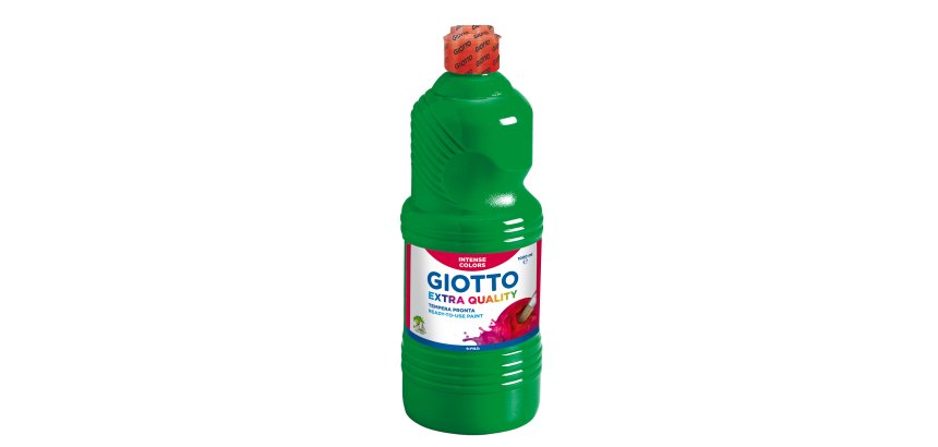 Tempera pronta - 1000ml - verde - Giotto