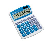 Calcolatrice da tavolo 208X - 8 cifre - bianco - Ibico