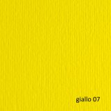 Cartoncino Elle Erre - 70x100cm - 220gr - giallo 107 - Fabriano - blister 10 fogli