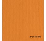 Cartoncino Elle Erre - 70 x 100 cm - 220 gr - arancio 108 - Fabriano - blister 10 fogli