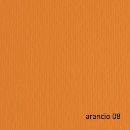 Cartoncino Elle Erre - 70x100cm - 220gr - arancio 108 - Fabriano - blister 10 fogli