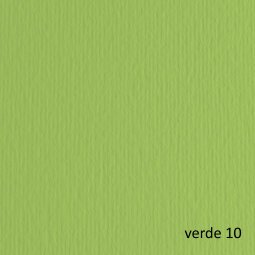 Cartoncino Elle Erre - 70x100cm - 220gr - verde pisello 110 - Fabriano - blister 10 fogli