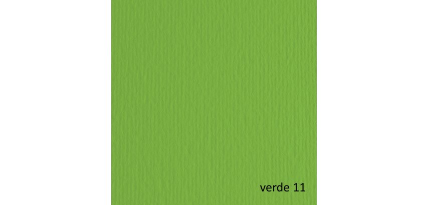 Cartoncino Elle Erre - 70 x 100 cm - 220 gr - verde 111 - Fabriano - blister 10 fogli
