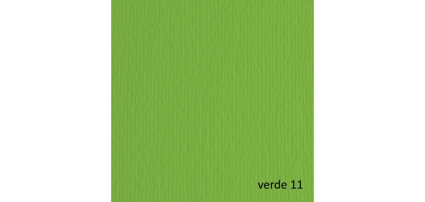Cartoncino Elle Erre - 70 x 100 cm - 220 gr - verde 111 - Fabriano - blister 10 fogli