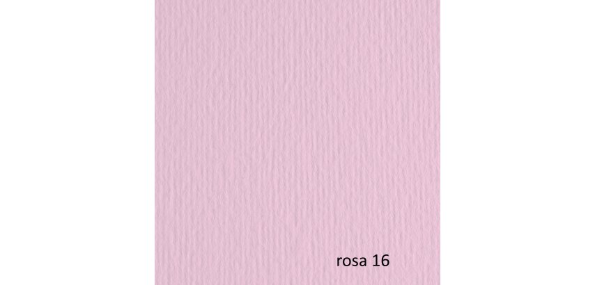 Cartoncino Elle Erre - 70 x 100 cm - 220 gr - rosa 116 - Fabriano - blister 10 fogli