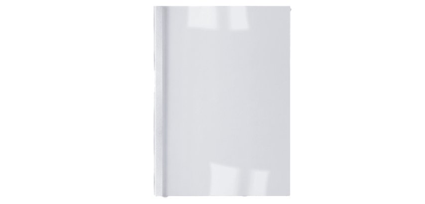 Cartelline termiche Business Line - 1,5 mm - leather bianco - GBC - scatola 100 pezzi