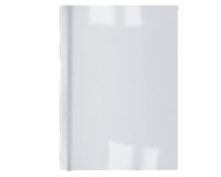 Cartelline termiche Business Line - 3 mm - leather bianco - GBC - scatola 100 pezzi