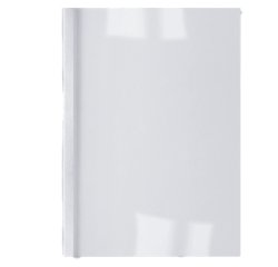 Cartelline termiche Business Line - 3 mm - leather bianco - GBC - scatola 100 pezzi