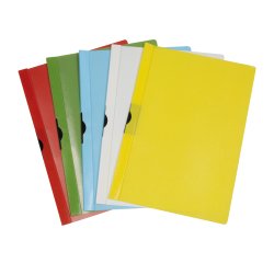 Cartellina con molla Spring File - PPL - 22x31 cm - dorso 5 mm - verde - Methodo