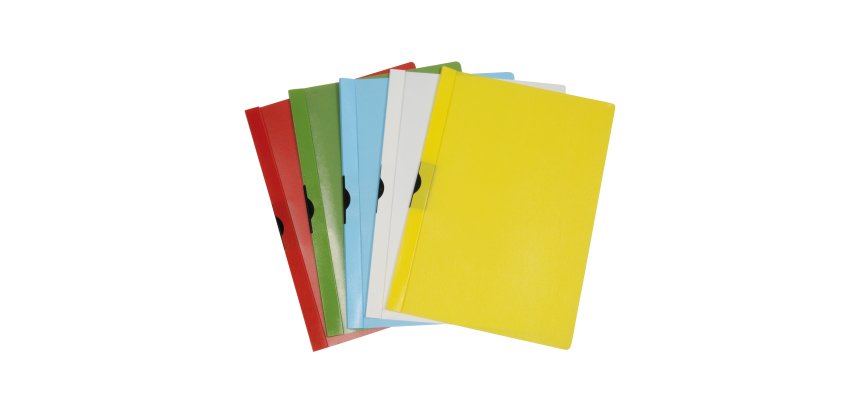 Cartellina con molla Spring File - A4 - dorso 8 mm - PP - bianco - Methodo