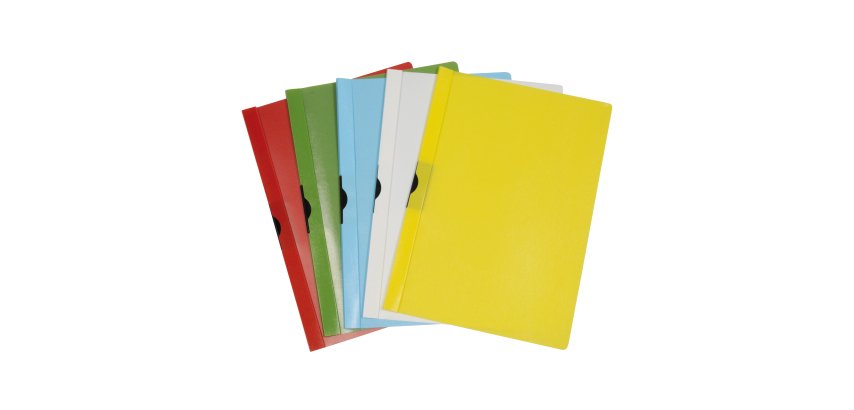 Cartellina con molla Spring File - A4 - dorso 8 mm - PP - nero - Methodo