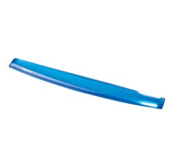 Poggiapolsi da tastiera - gel - blu trasparente - Fellowes