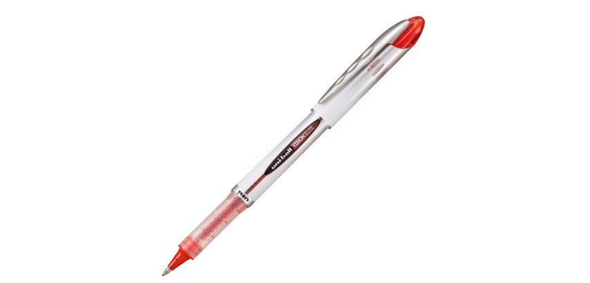 Roller Uni Ball Vision Elite UB200 - punta 0,8mm - rosso  - Uni Mitsubishi i