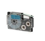 Nastro - 9 mm x 8 mt - nero/blu - Casio