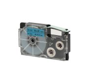 Nastro - 9 mm x 8 mt - nero/blu - Casio