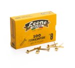 Fermacampioni ottonati - n. 8 - 3,8 cm - Leone - conf. 100 pezzi