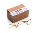 Fermacampioni ottonati - n. 10 - 5 cm - Leone - conf. 100 pezzi