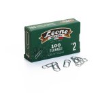 Fermagli zincati - n. 2 - 2,6 cm - Leone - conf. 100 pezzi