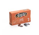 Puntine - n. 3 - acciaio lucido - Leone - conf. 100 pezzi