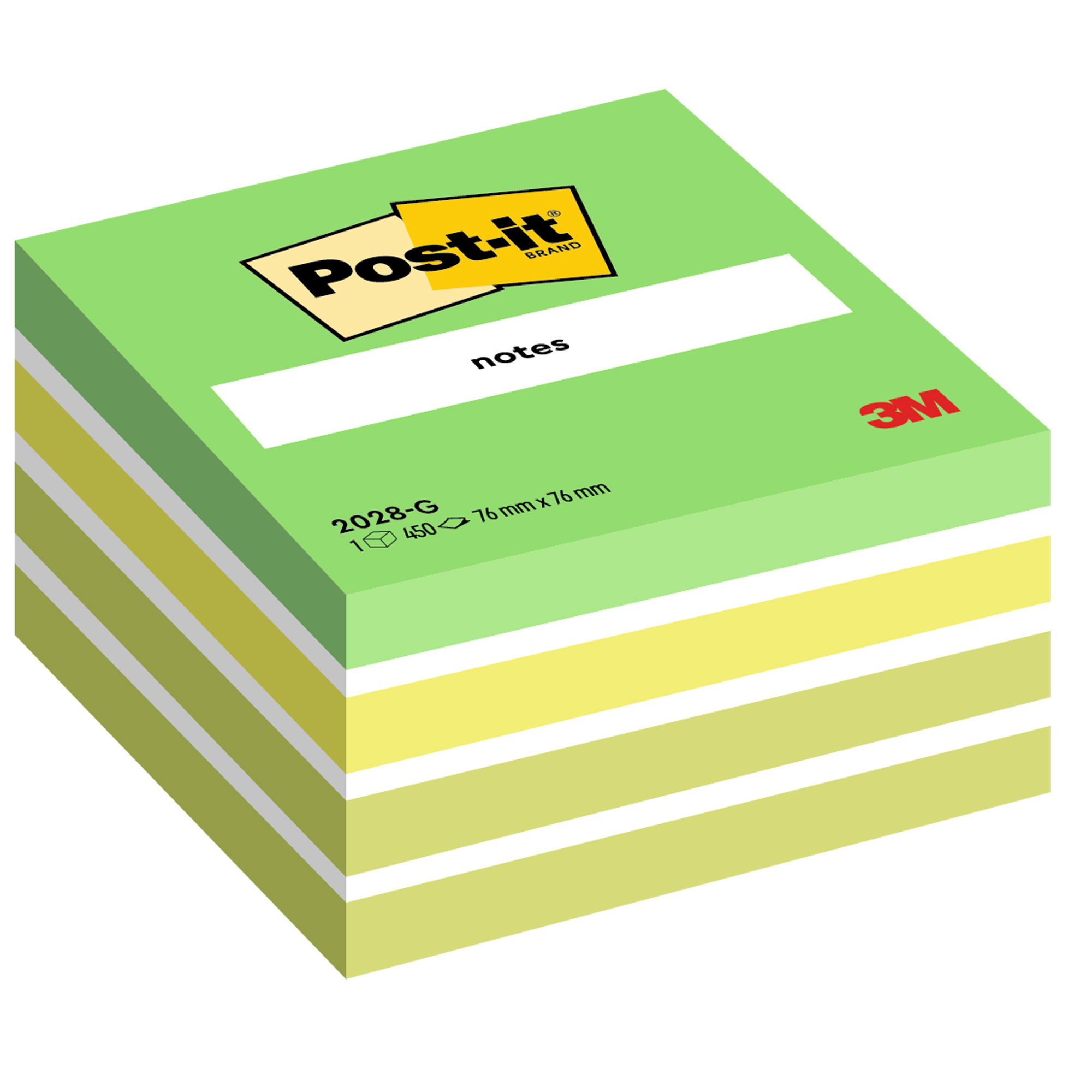 Foglietti Post-it Notes in carta riciclata assortiti pastello conf