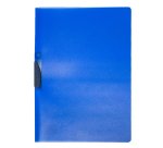 Cartellina con molla Clipper - A4 - PP - trasparente blu - Fellowes