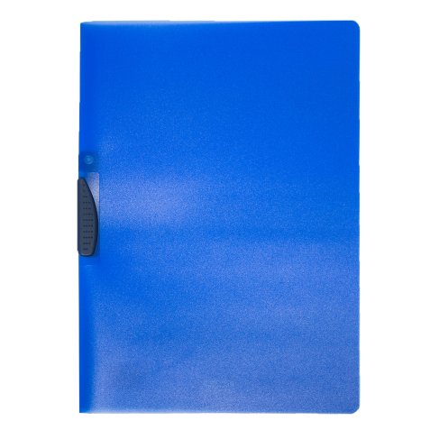 Cartellina con molla Clipper - 22x30 cm - trasparente blu - Fellowes