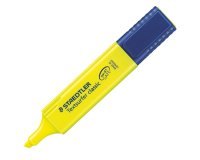 Evidenziatore Textsurfer Classic - punta a scalpello - tratto 1,0-5,0mm - giallo  - Staedtler