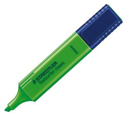 En_rotulador staedtler textsurfer classic 364 fluorescente verde