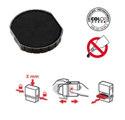 Tampone di ricambio E/R24 - nero - Colop