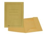 Cartellina 3 lembi con stampa - 200 gr - 25 x 33 cm - cartoncino manilla - giallo - Cartotecnica del Garda - conf. 50 pezzi