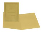 Cartellina semplice con stampa - 145 gr - 25 x 34 cm - giallo - cartoncino manilla - Cartotecnica del Garda - conf. 100 pezzi