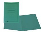 Cartellina semplice con stampa - 145 gr - 25 x 34 cm - verde - cartoncino manilla - Cartotecnica del Garda - conf. 100 pezzi
