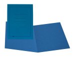 Cartellina semplice con stampa - 145 gr - 25 x 34 cm - azzurro - cartoncino manilla - Cartotecnica del Garda - conf. 100 pezzi