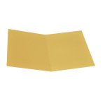 Cartellina semplice - 145 gr - 25 x 34 cm - giallo - cartoncino manilla - Cartotecnica del Garda - conf. 100 pezzi
