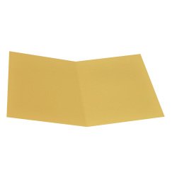 Cartellina semplice - 145 gr - 25 x 34 cm - giallo - cartoncino manilla - Cartotecnica del Garda - conf. 100 pezzi
