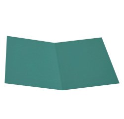 Cartellina semplice - 145 gr - 25 x 34 cm - verde - cartoncino manilla - Cartotecnica del Garda - conf. 100 pezzi