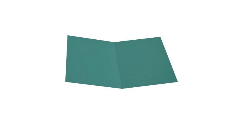 Cartellina semplice - 145 gr - 25 x 34 cm - verde - cartoncino manilla - Cartotecnica del Garda - conf. 100 pezzi