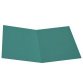 Cartelline semplici - senza stampa - cartoncino Manilla 145 gr - 25x34 cm - verde - Cartotecnica del Garda - conf. 100 pezzi