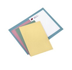 Cartelline semplici - senza stampa - cartoncino Manilla 145 gr - 25x34 cm - azzurro - Cartotecnica del Garda - conf. 100 pezzi