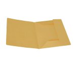 Cartellina 3 lembi - 200 gr - 25 x 33 cm - cartoncino manilla - giallo - Cartotecnica del Garda - conf. 50 pezzi