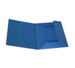 Cartellina 3 lembi - 200 gr - 25 x 33 cm - cartoncino manilla - azzurro - Cartotecnica del Garda - conf. 50 pezzi