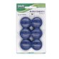 Bottoni magnetici - diametro 3 cm - blu - Lebez - blister 12 pezzi