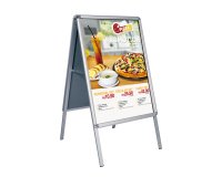 Cavalletto bifacciale - cornici a scatto - 70 x 100 cm - Studio T