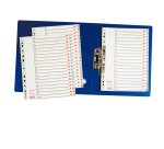 Separatore alfabetico A/Z - PP - A4 - grigio - Esselte
